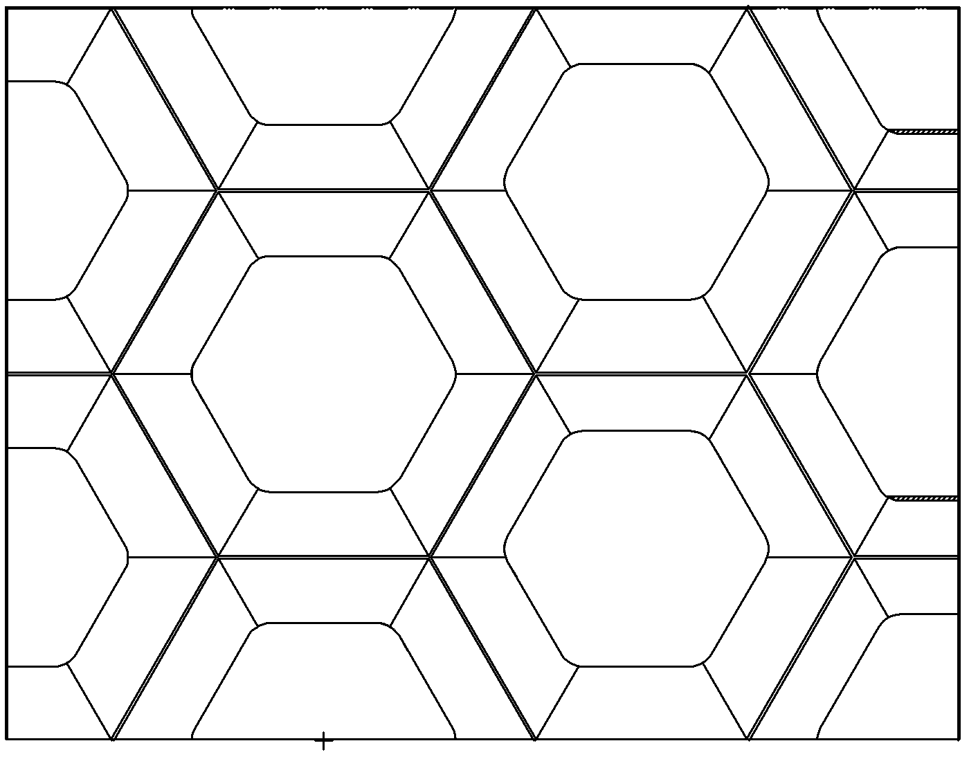 Hexagonal unit body