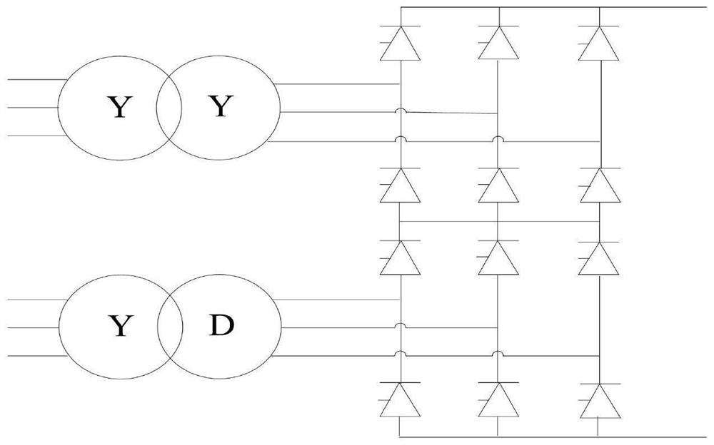 A three-terminal hybrid DC valve group failure exit method when inter-station communication failure