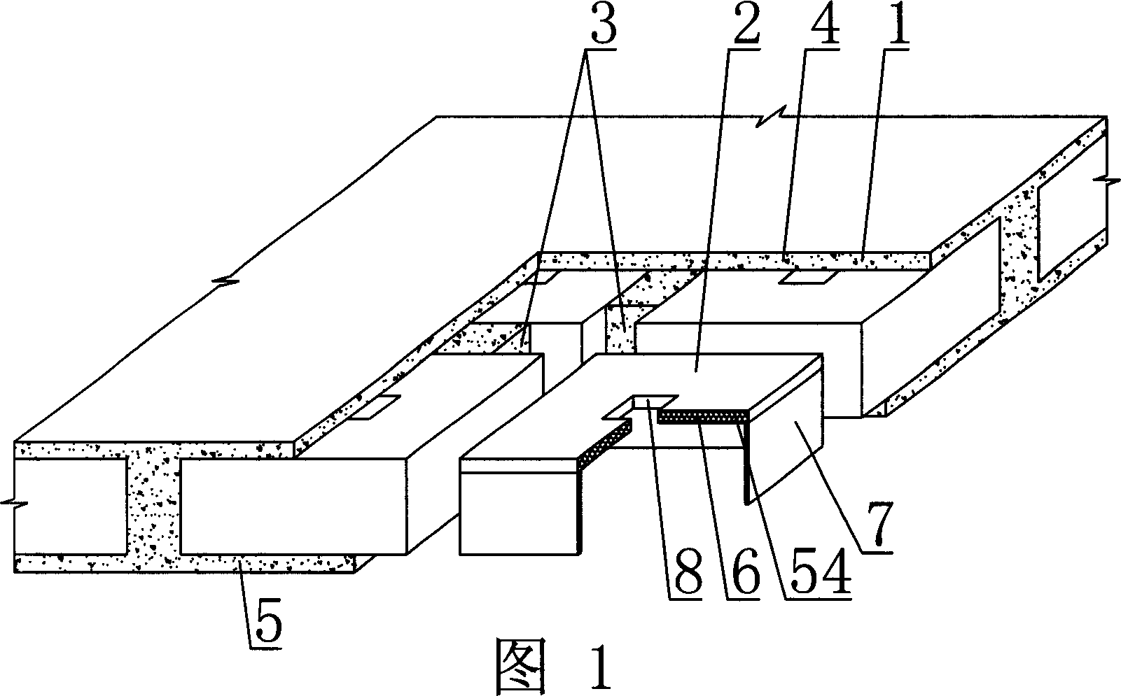 Cast-in-situ concrete hollow plate