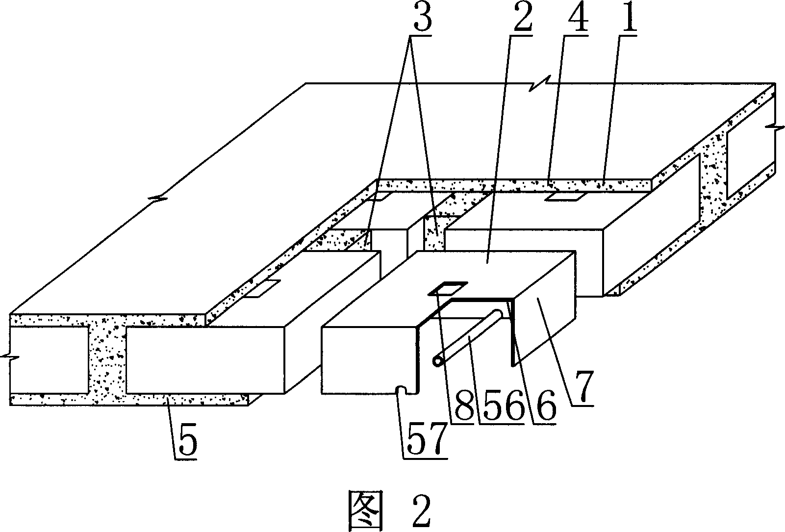 Cast-in-situ concrete hollow plate