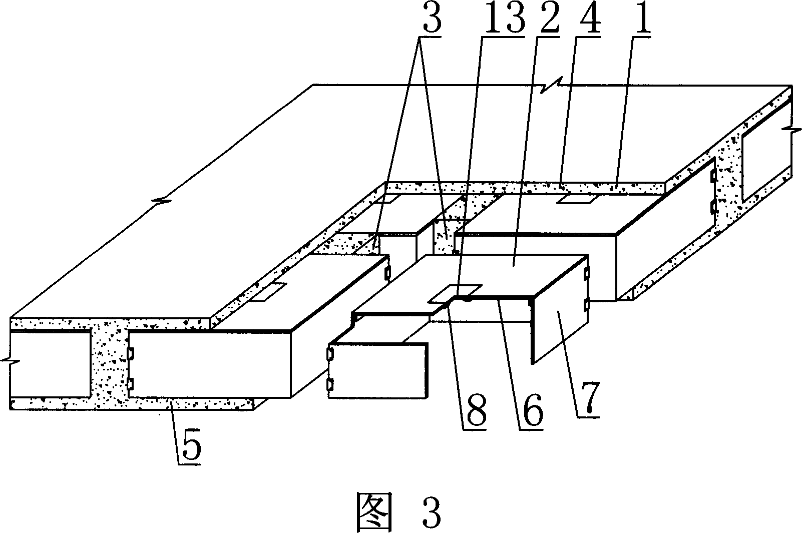 Cast-in-situ concrete hollow plate