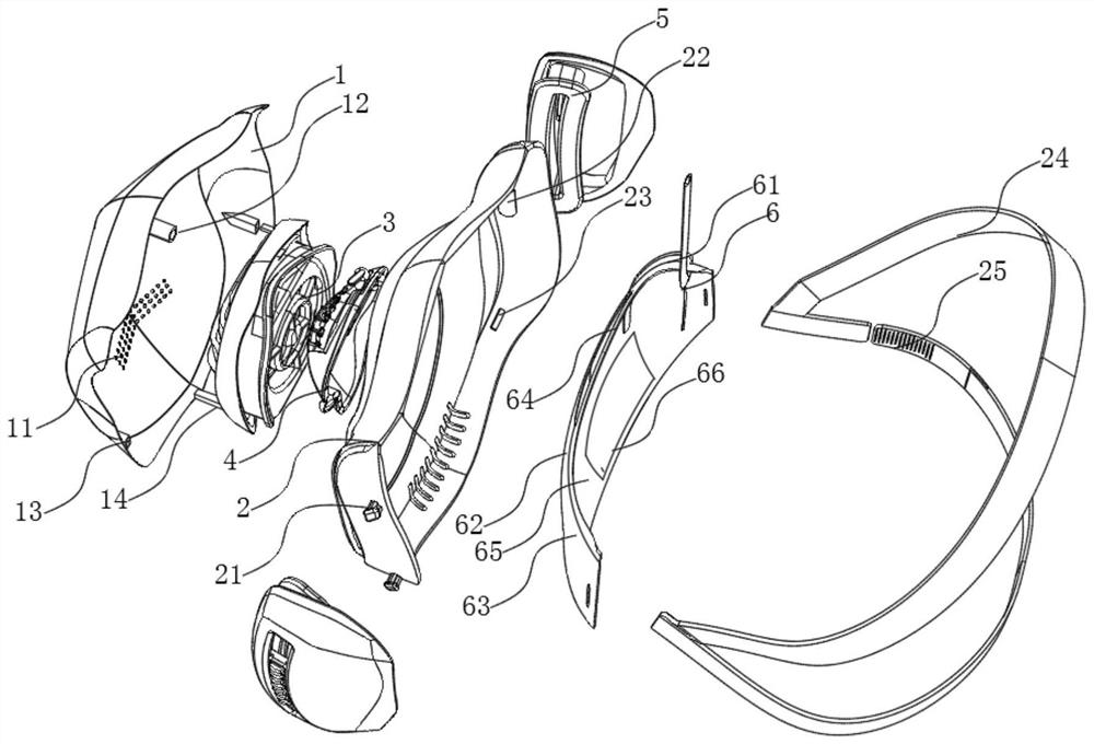 Disposable safety mask capable of preventing repeated use