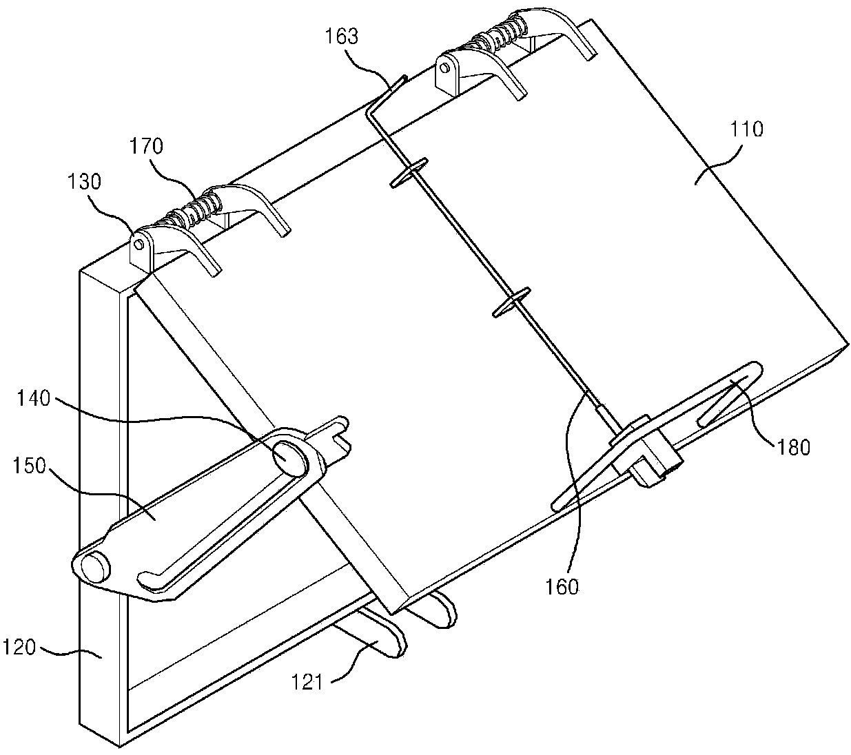 Hatch cover apparatus for vessel