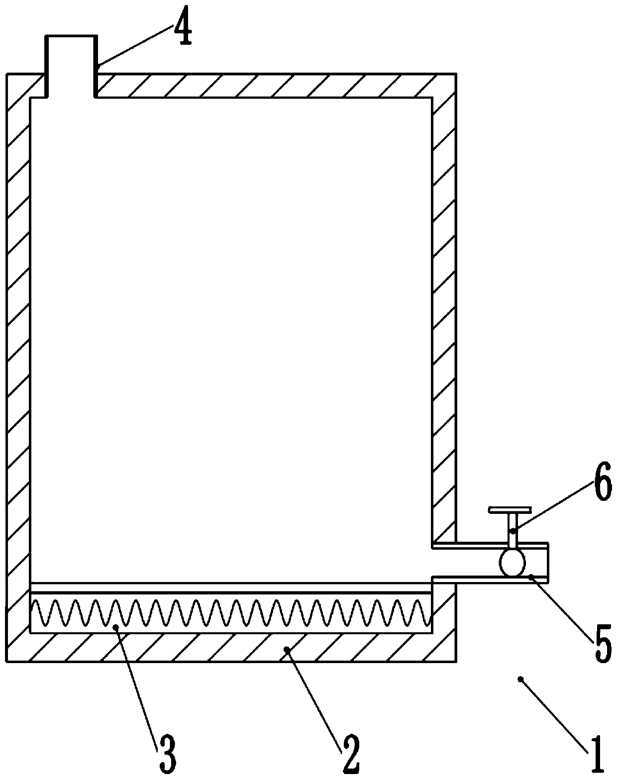 Device and process for recovering residual honey in honey barrel
