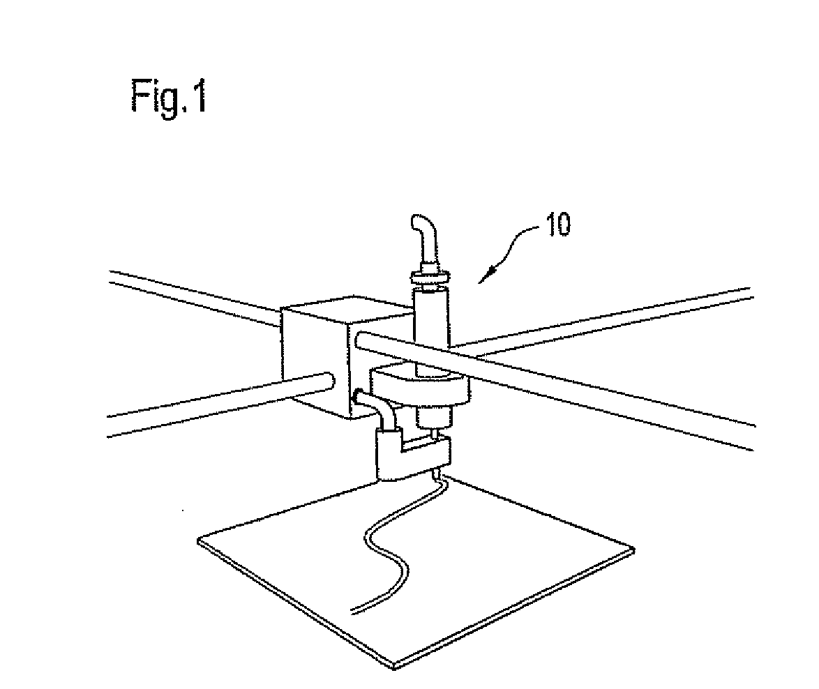 Method for the production of patterned designs