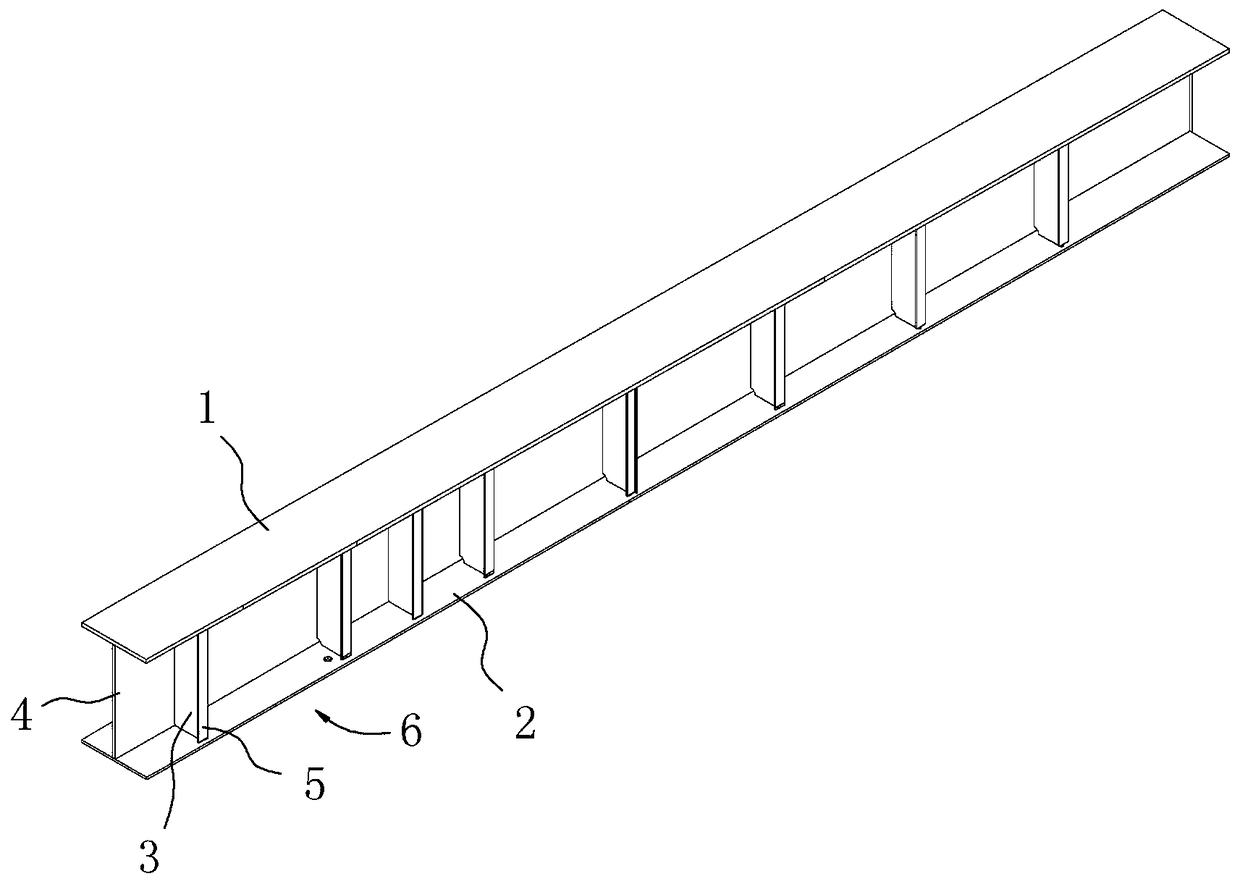 A kind of ship keel structure and keel manufacturing method