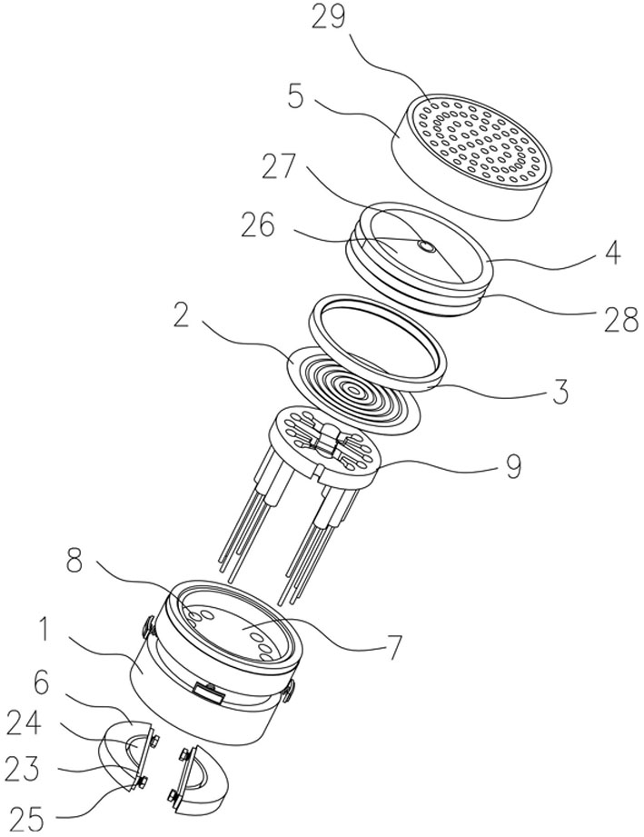 A dual channel pressure sensitive core