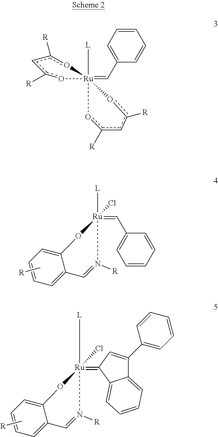 Catalytic complex for olefin metathesis reactions, process for the preparation thereof and use thereof