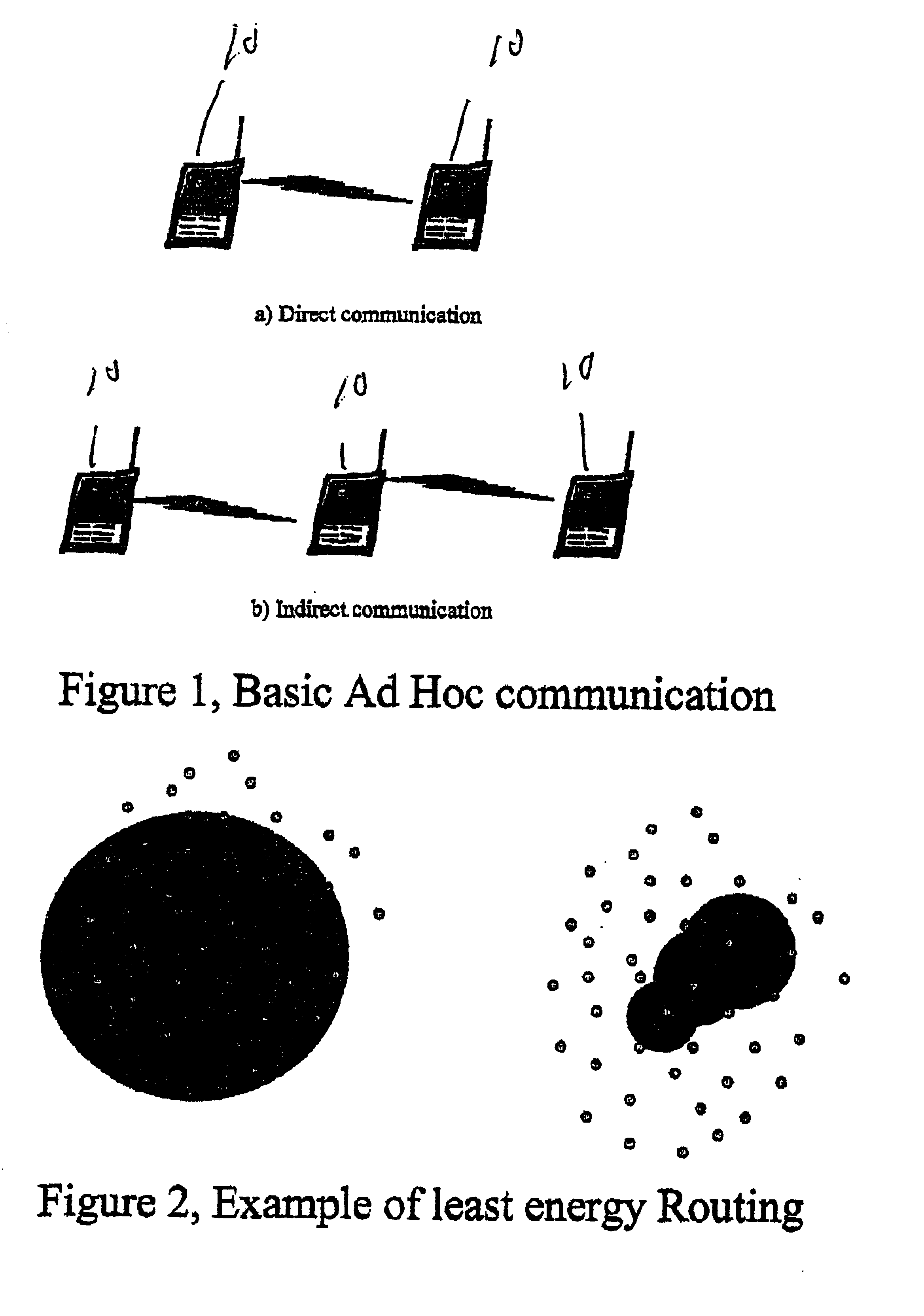 Prioritized-routing for an ad-hoc, peer-to-peer, mobile radio access system