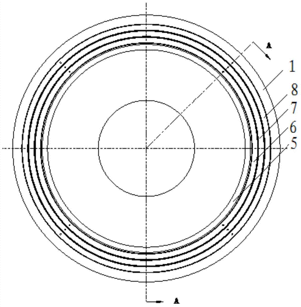 Stress surface variable piston