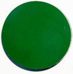 Lanthanum aluminate green ceramic as well as preparation method and application thereof