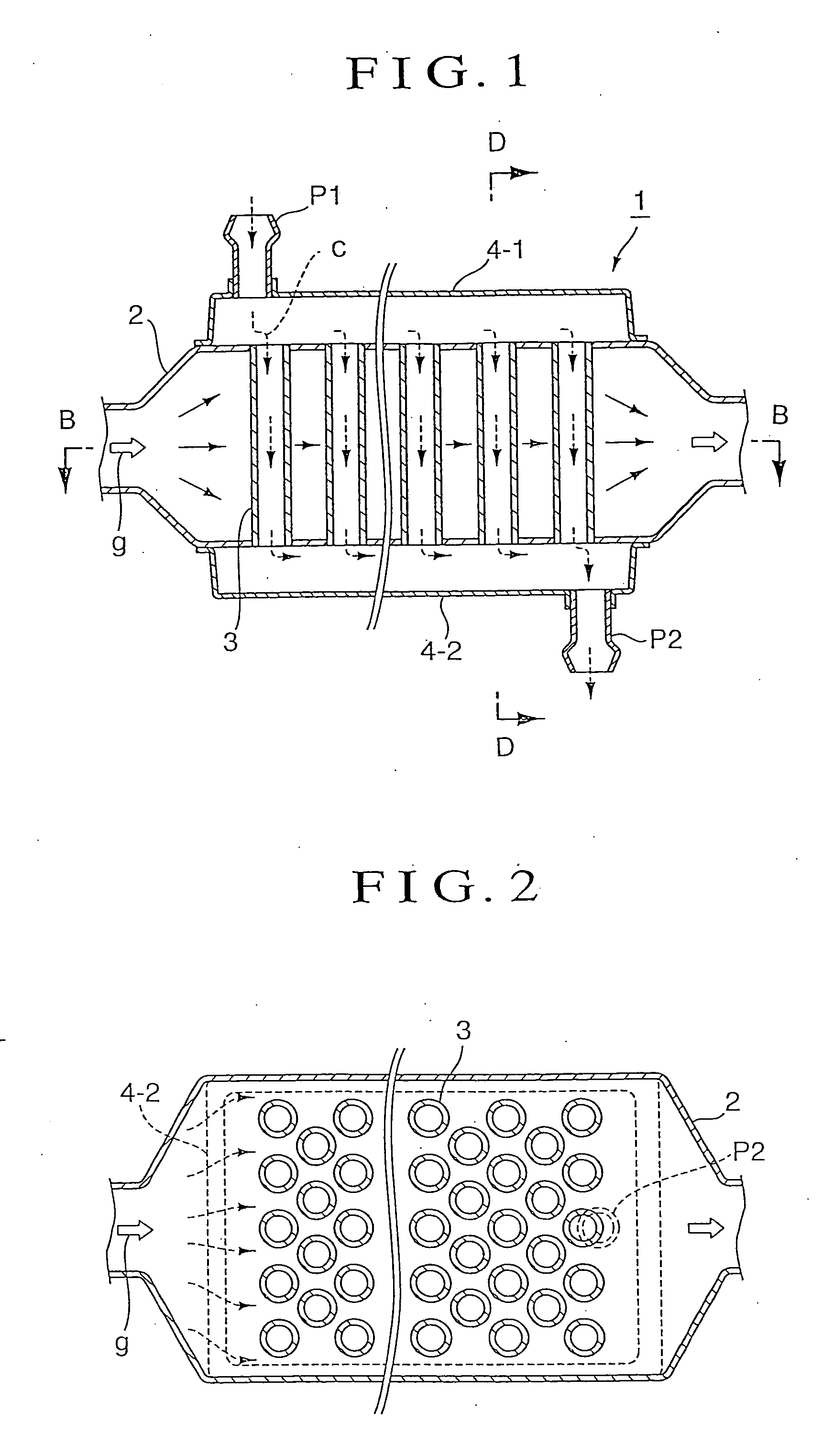 Gas cooling device