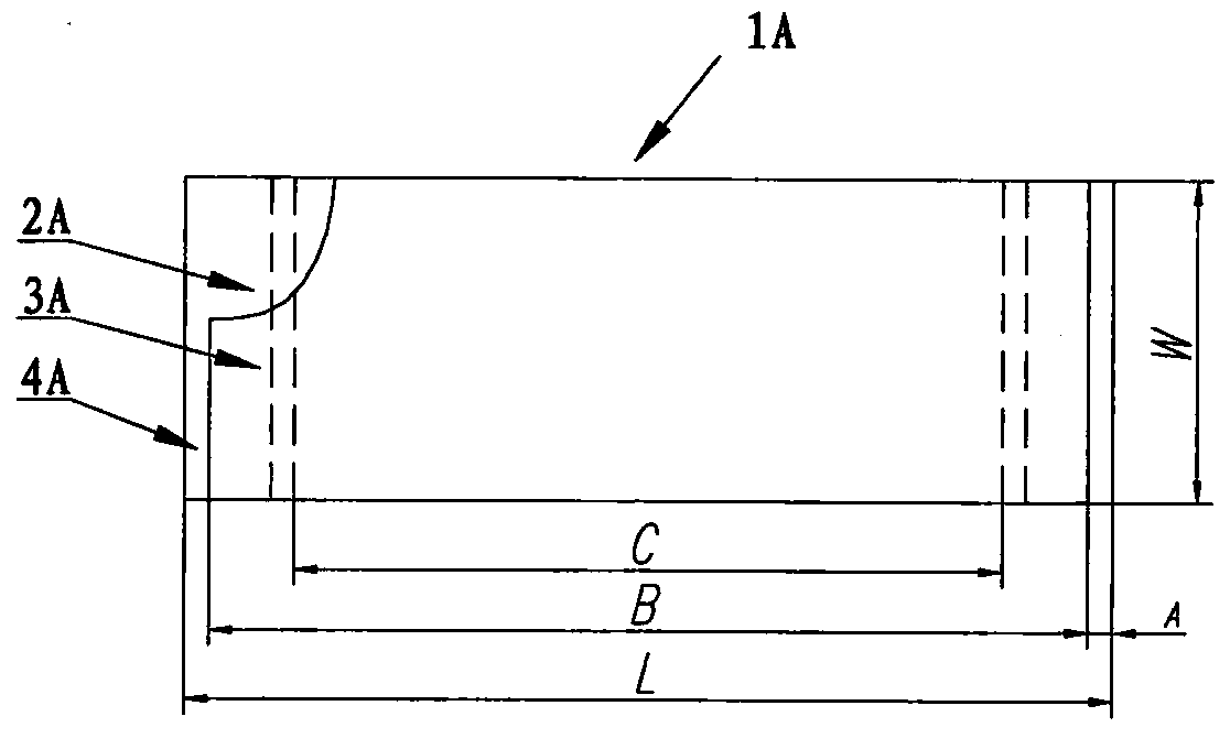 Power capacitor with improved internal fuse structure