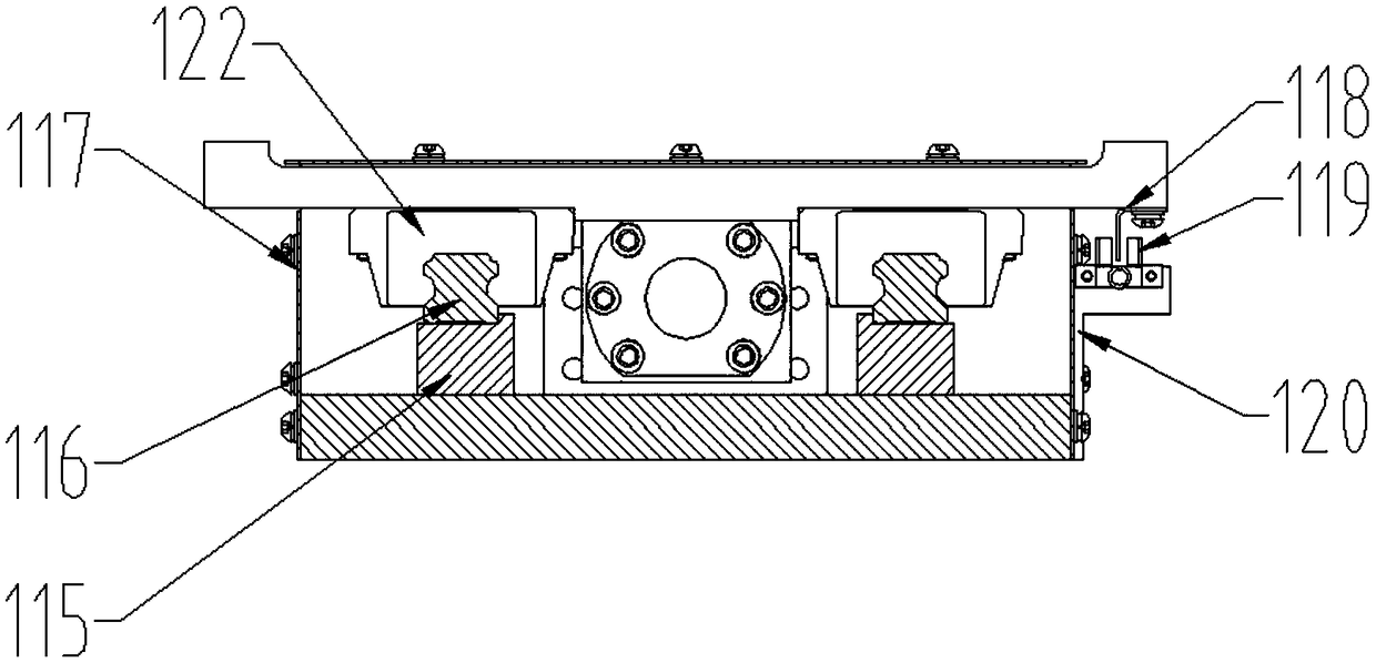 A grinding tool correction mechanism driven by a servo motor