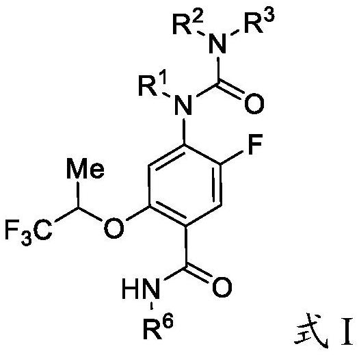 Substituted urea dihydroorotate dehydrogenase inhibitors
