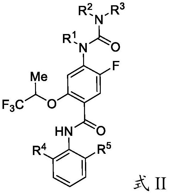 Substituted urea dihydroorotate dehydrogenase inhibitors