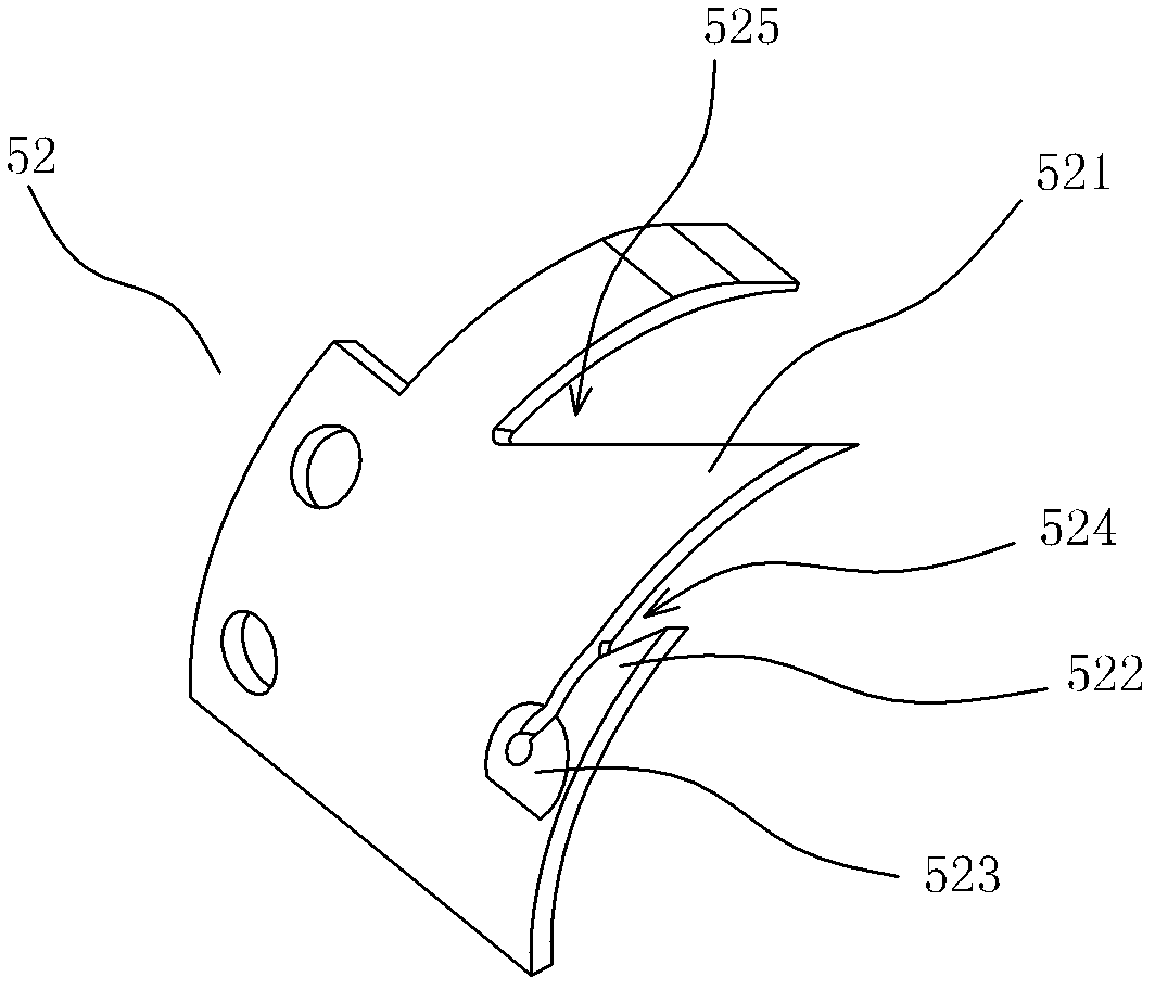 Shearing device for embroidery machine