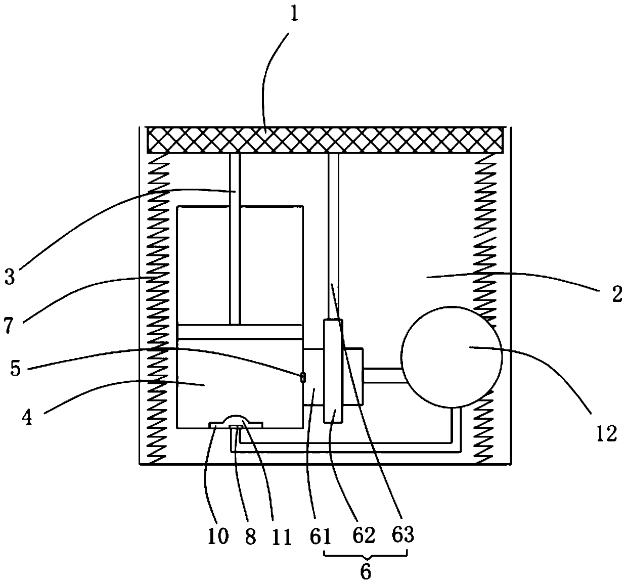 Adjustment method and device for adjustable piston movement speed