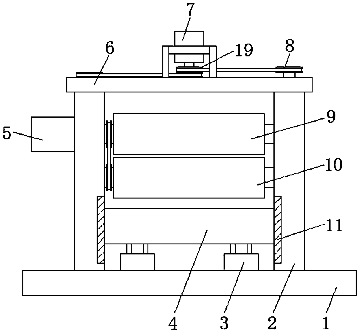 Power device for spinning