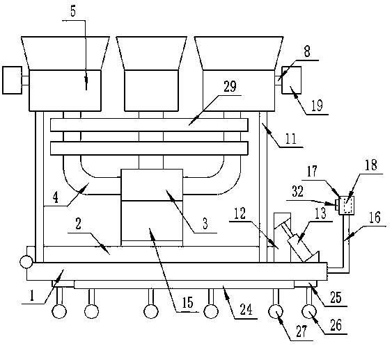 Efficient and rapid gravel filter device