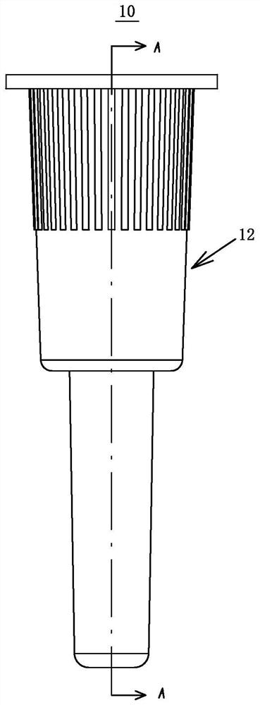 Liquid sample collection device and detection device
