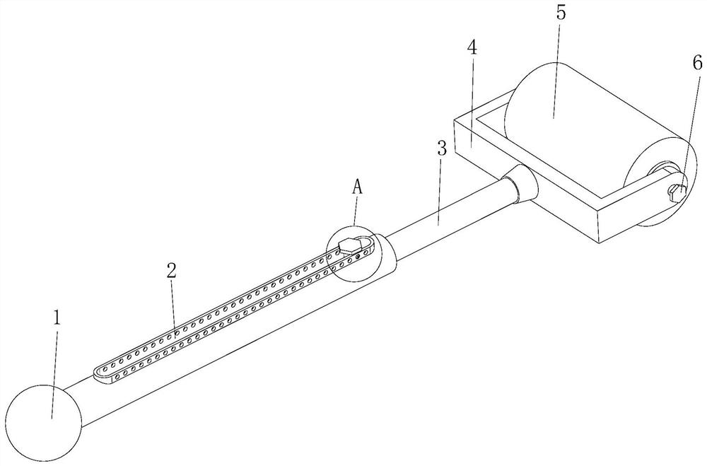 Coating device for building water-based paint processing