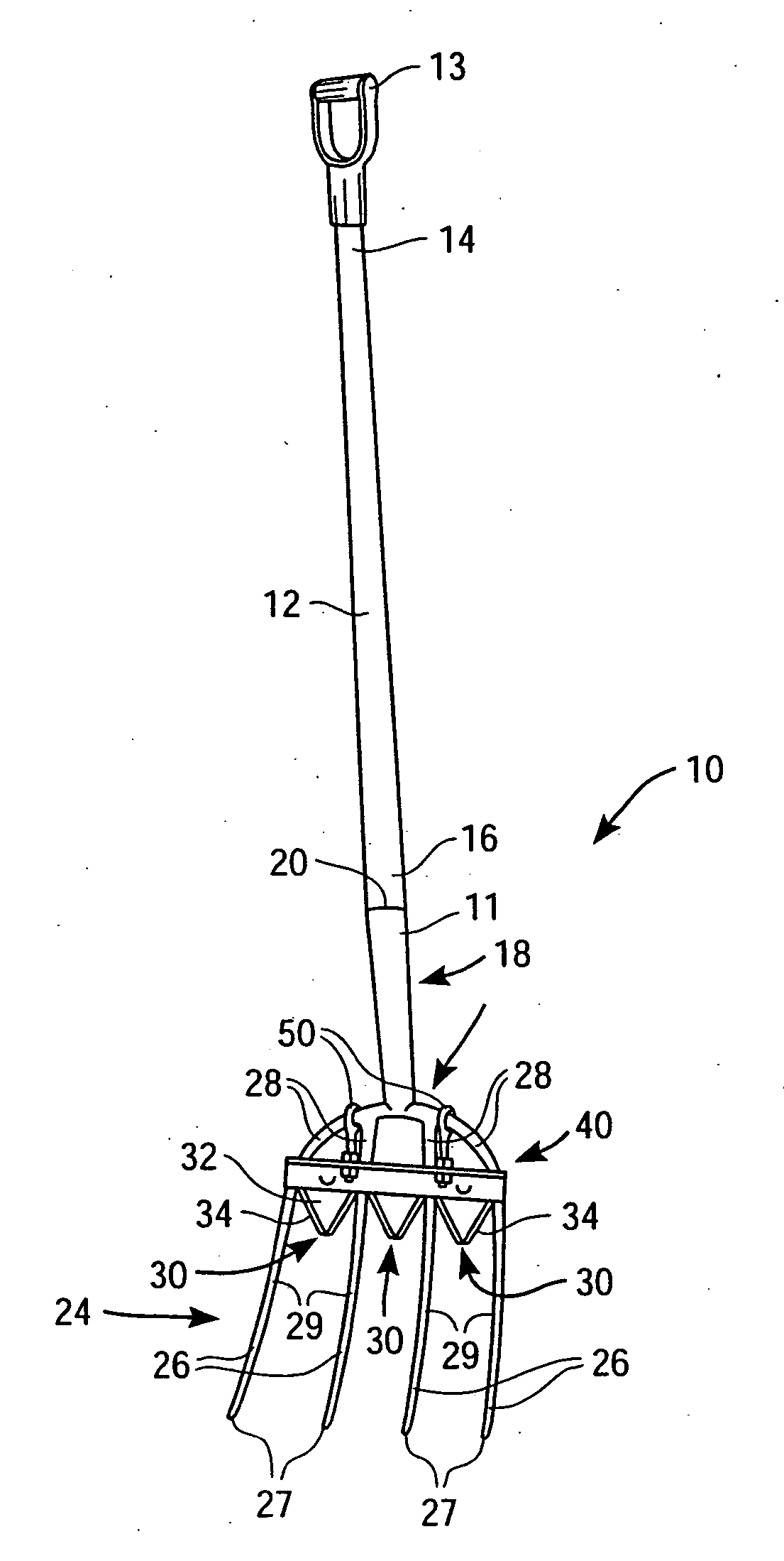 Tool with rotatable handle grip