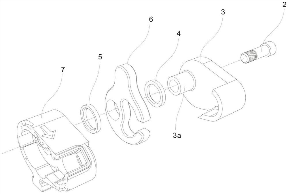 A password helmet lock and its installation method