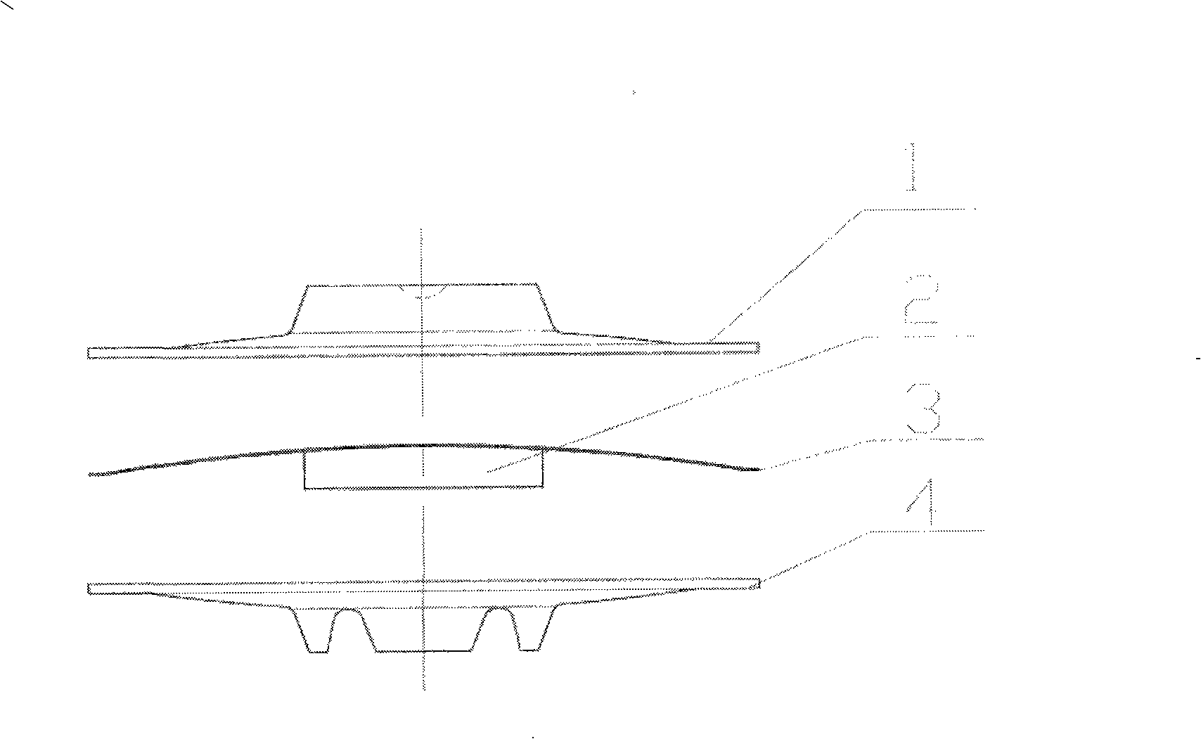 Pressure balance type temperature control bellow element