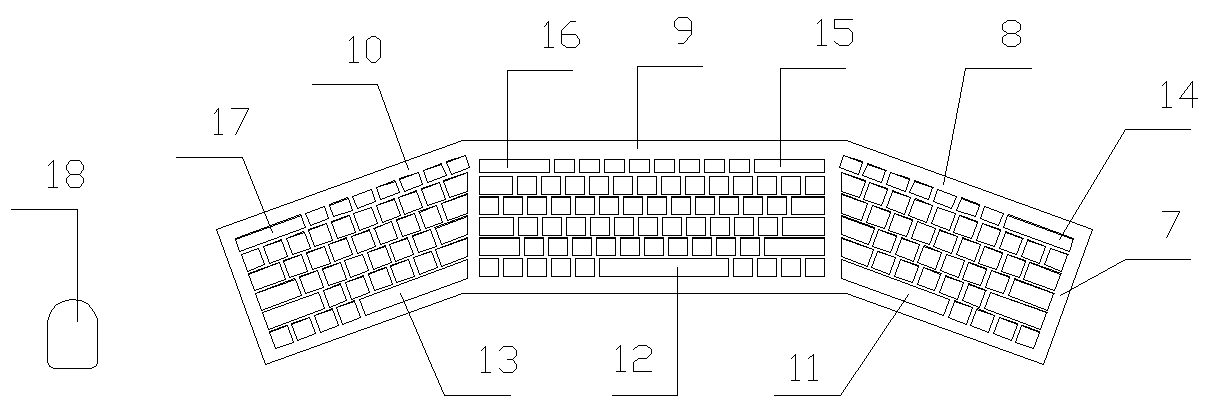 Electronic device with special-shaped display screens