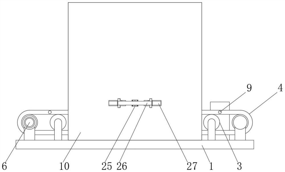 Coating production filling device capable of facilitating metering