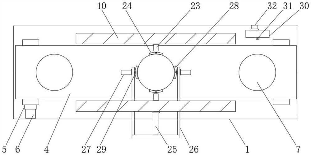 Coating production filling device capable of facilitating metering