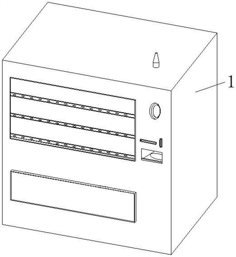 Convenient cabinet based on Internet of Things and intelligent control system thereof