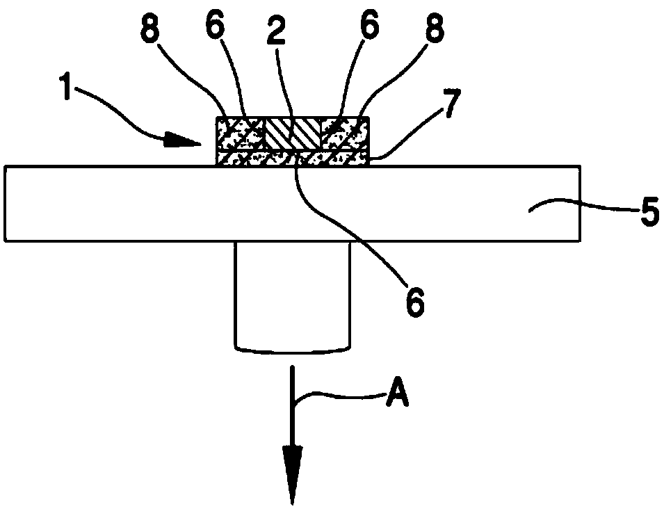 Process for the realization of counter- mould elements for the containment of welding bead of plastic profiled elements
