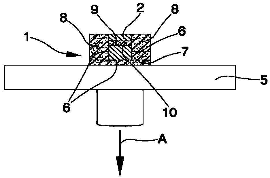 Process for the realization of counter- mould elements for the containment of welding bead of plastic profiled elements