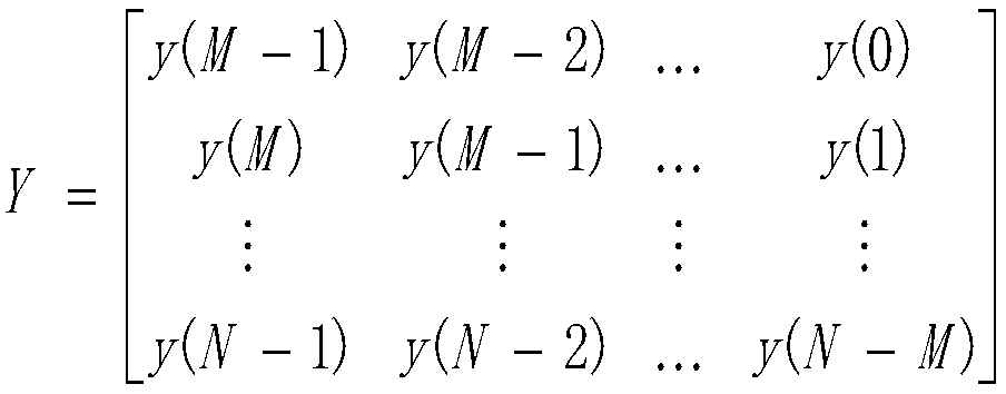 Subspace speech enhancement method based on constrained low rank and sparse decomposition