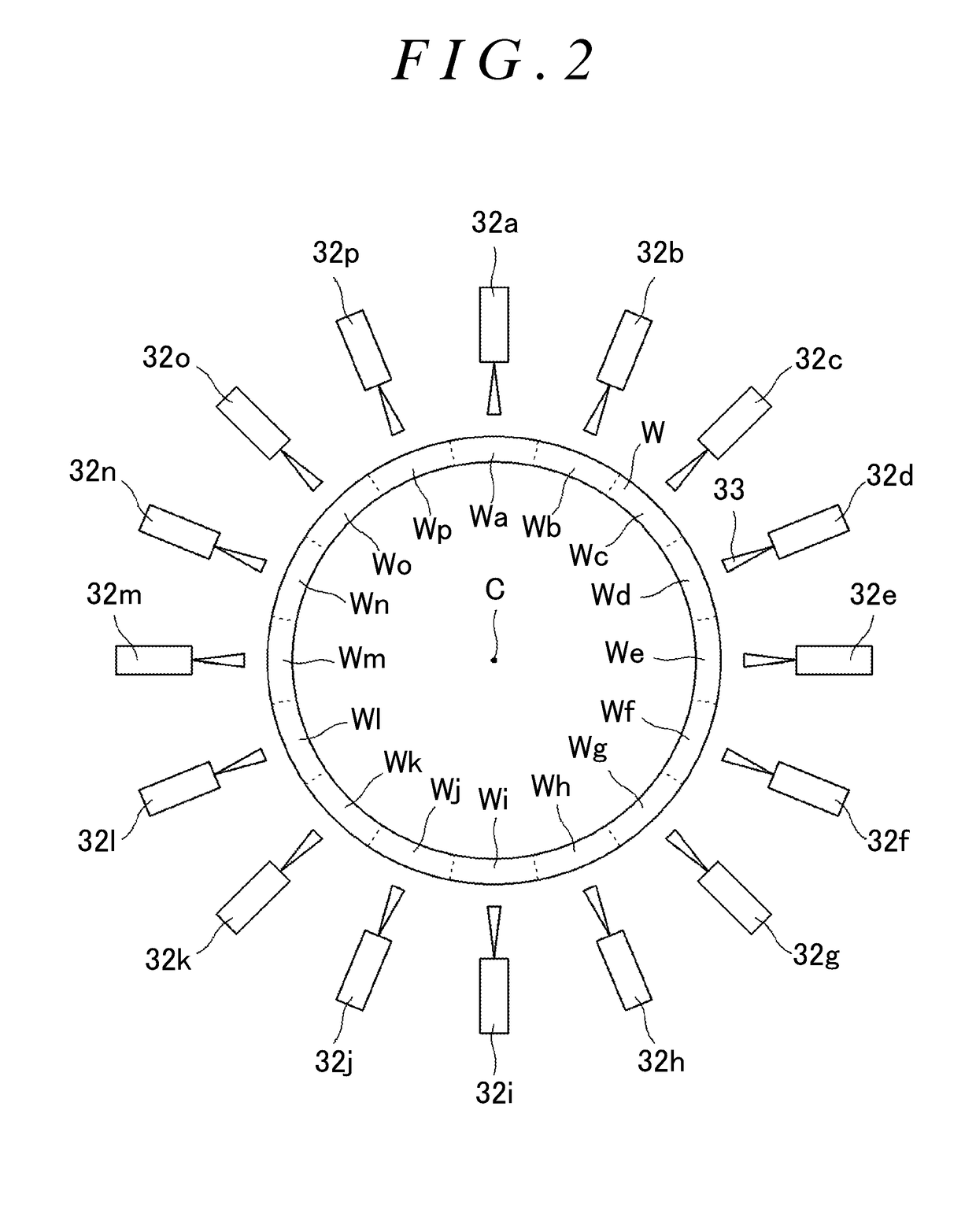 Hardening method of annular workpiece