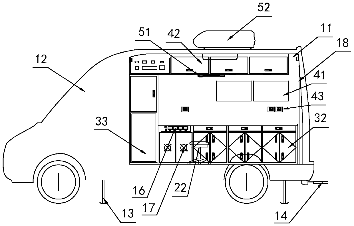 Urine cell collection vehicle