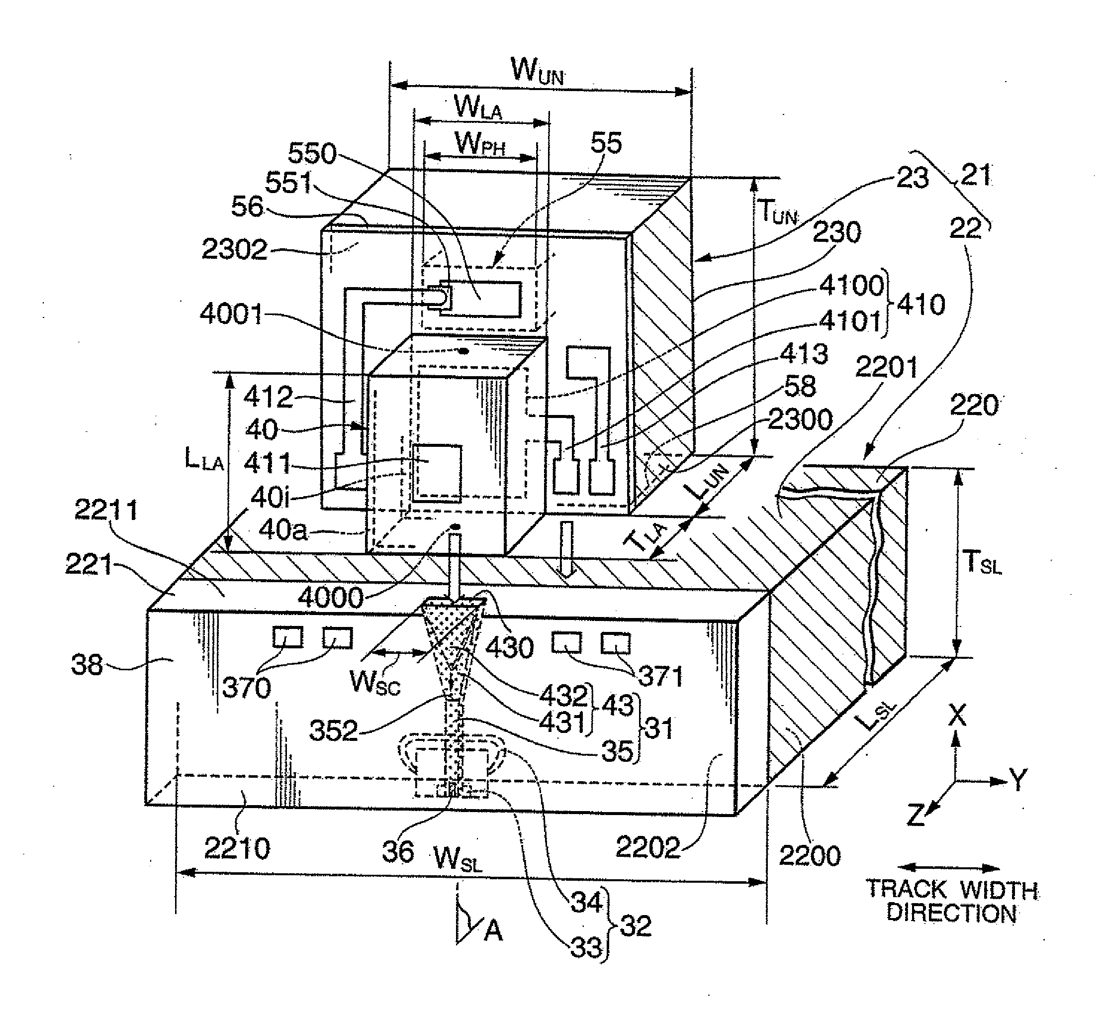 Magnetic recording head capable of monitoring light for thermal assist