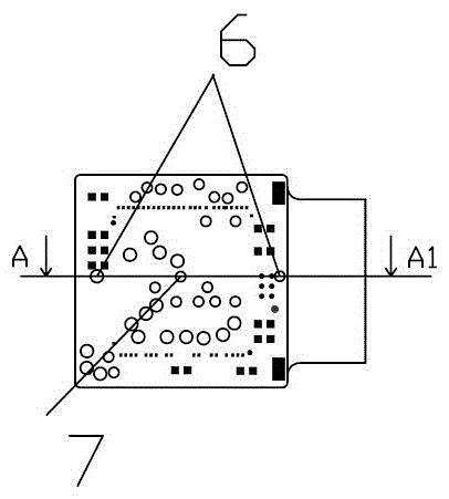 A sinking type rigid-flex board and its manufacturing method