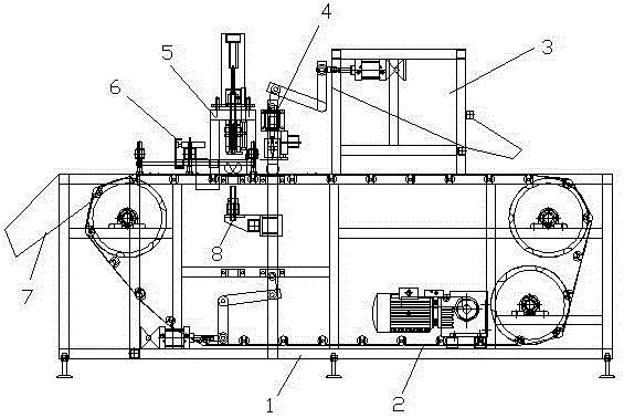 A fully automatic orange peeling machine