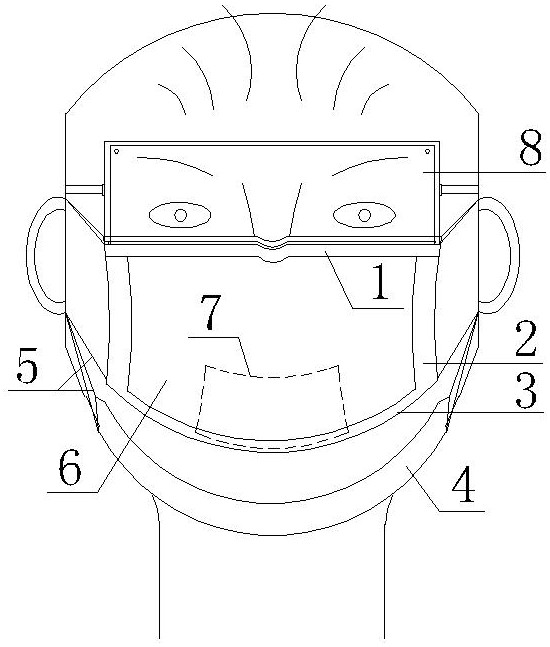 Mask sealing face frame