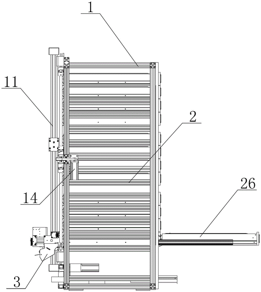 Injection pendulum medicine warehouse and injection pendulum medicine device including the same