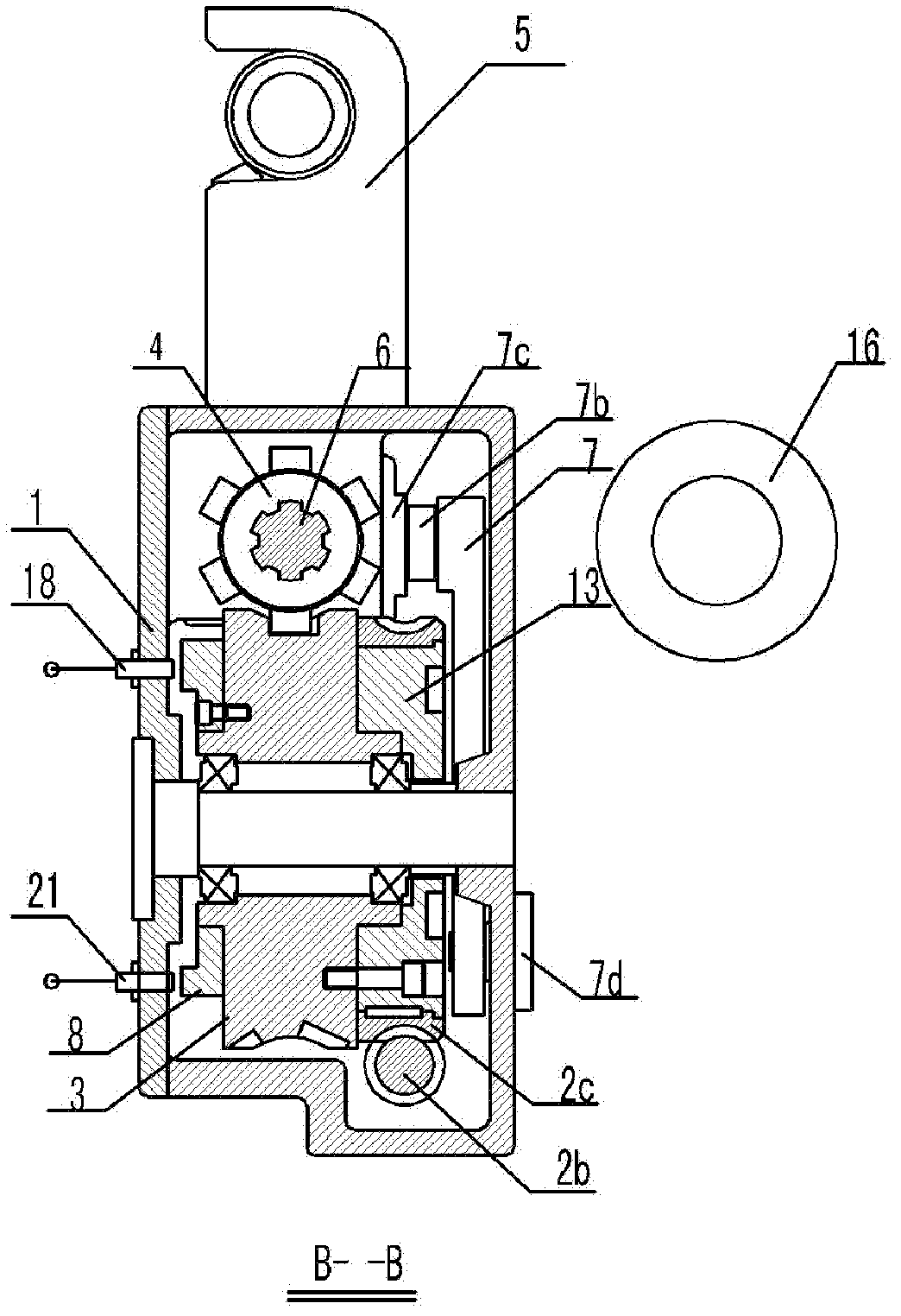 Automatic tool changing mechanism with manipulator