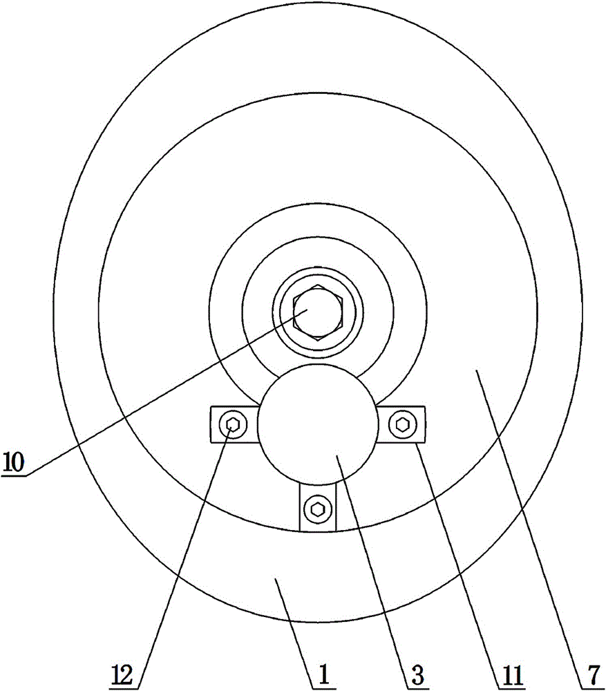 An assembly process of motor code disc