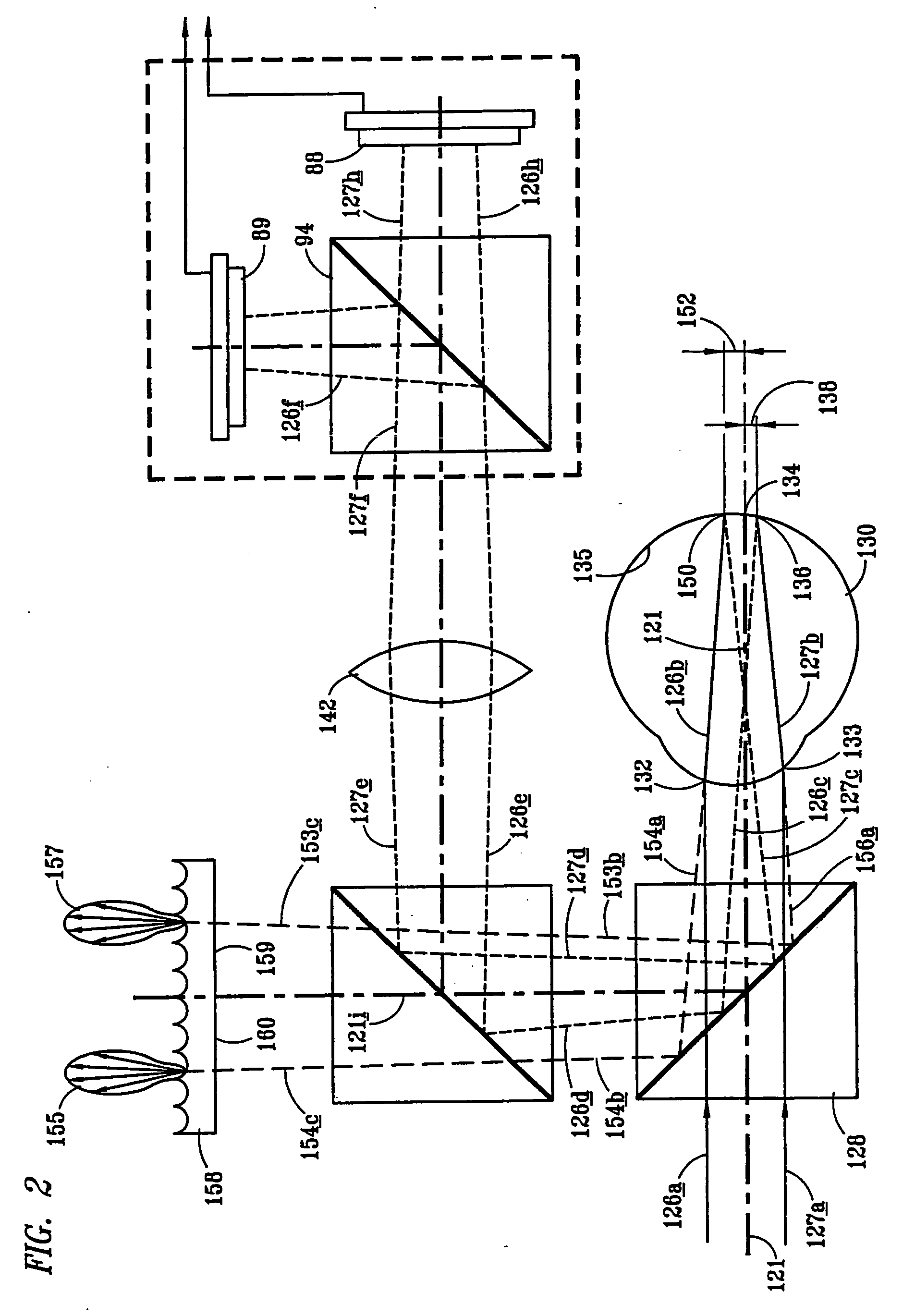 Method and device for determining refractive components and visual function of the eye for vision correction