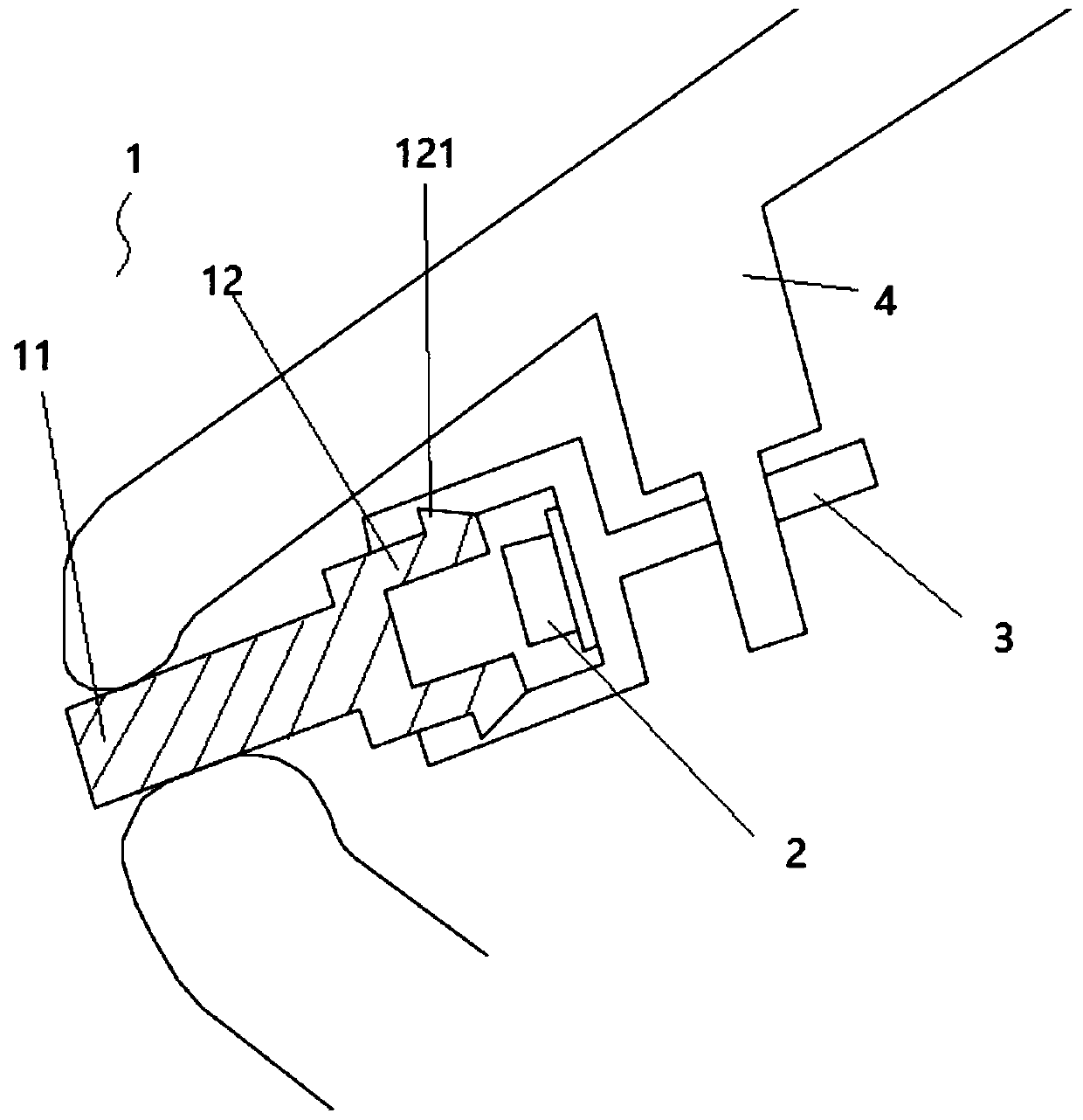 Atmosphere lamp assembly and vehicle