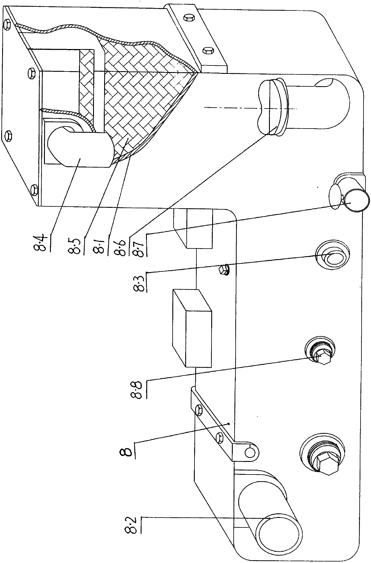 Vacuum self-priming pump with suction aid mechanism