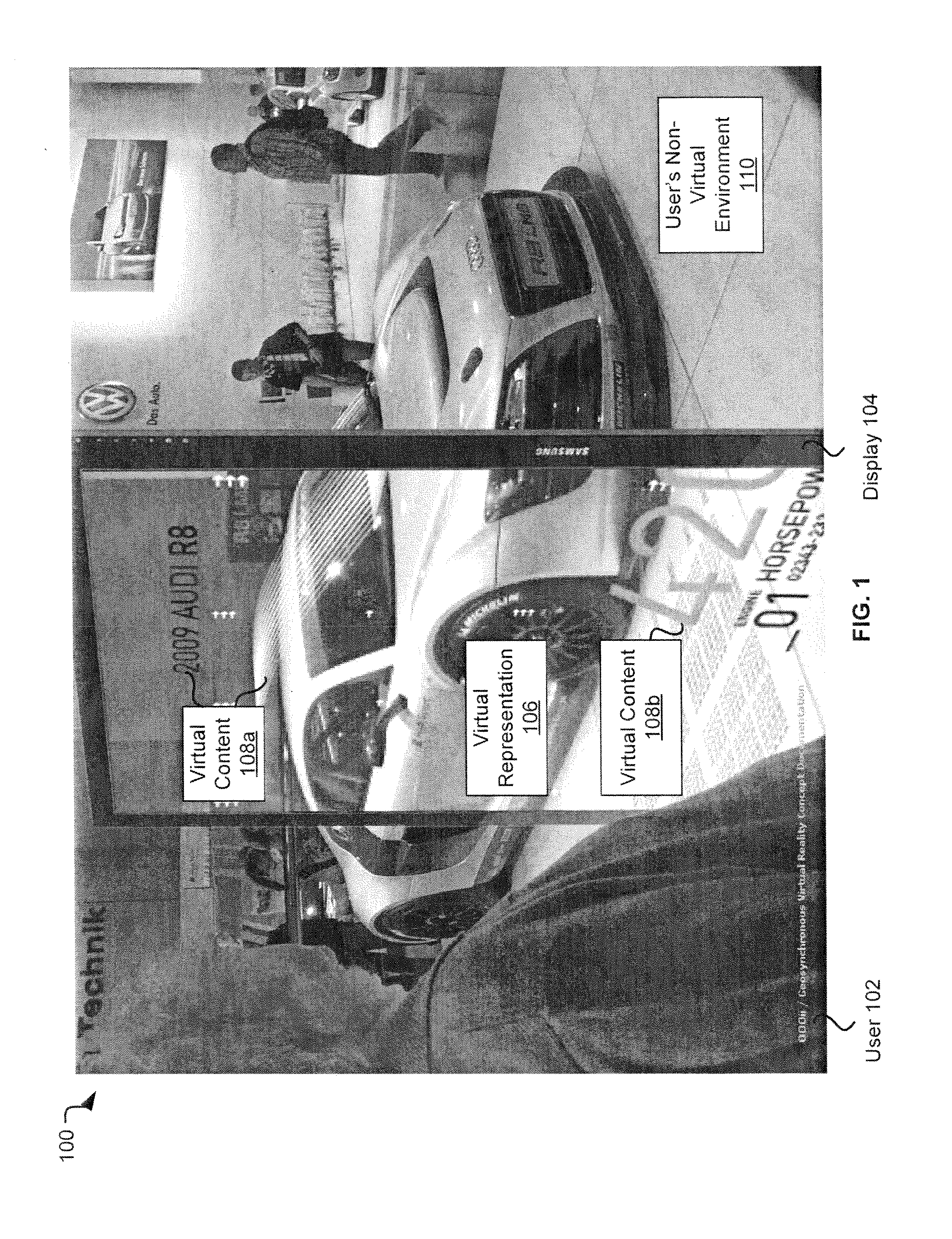 Head and arm detection for virtual immersion systems and methods