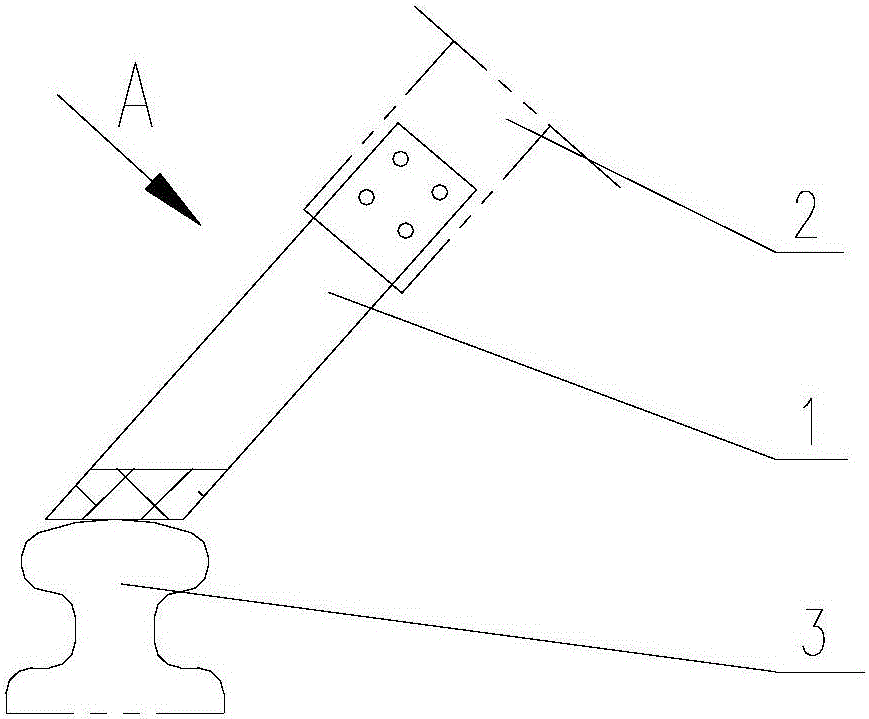 Control method for grounding resistor of rail vehicle and grounding plate